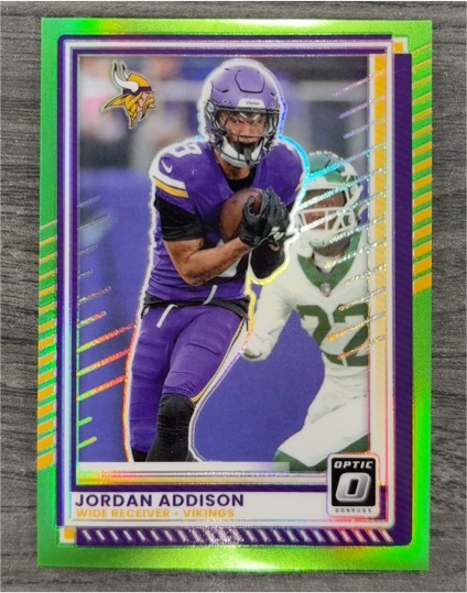 2025 Panini Donruss Optic #35 Jordan Addison — front