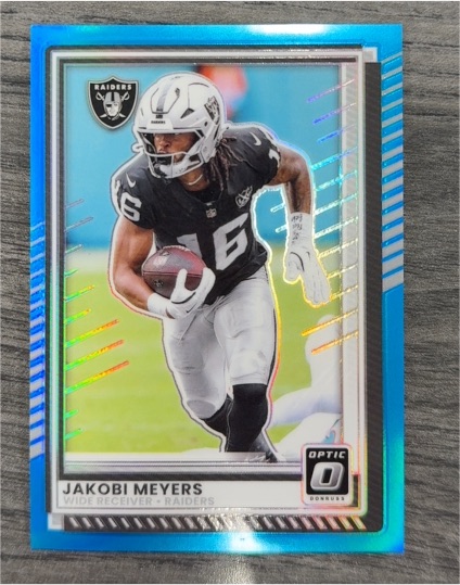 2025 Panini Donruss Optic #77 Jakobi Meyers — front