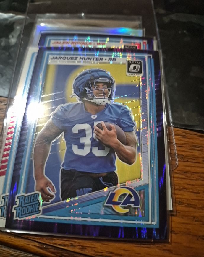 2025 Panini Donruss Optic #352 Jarquez Hunter — front