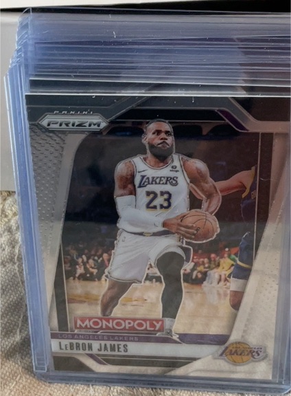 2024-25 Panini Prizm Monopoly #43 LeBron James — front