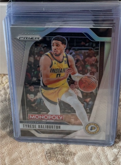 2024-25 Panini Prizm Monopoly #58 Tyrese Haliburton — front
