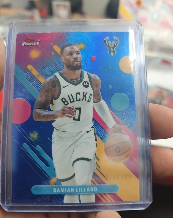 2025-26 Topps Finest #44 Damian Lillard — front