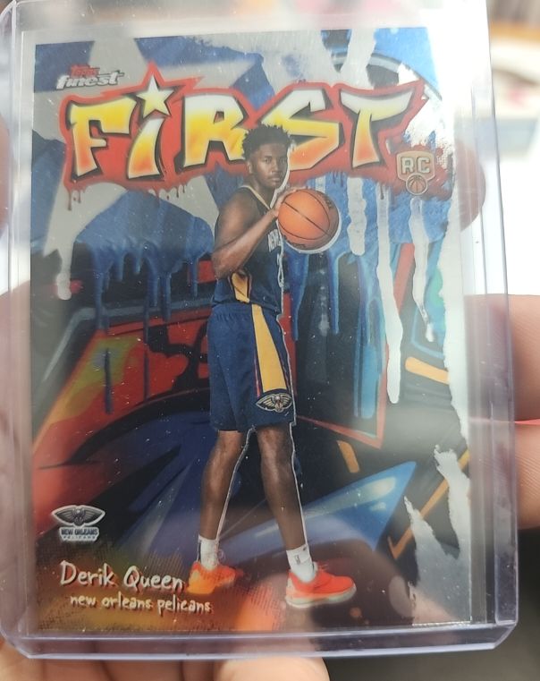 2025-26 Topps Finest #F-13 Derik Queen — front
