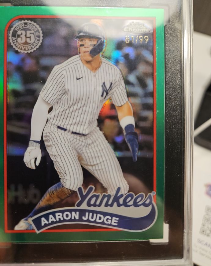 2025 Topps Chrome 35th Anniversary #90CB-11 Aaron Judge — front