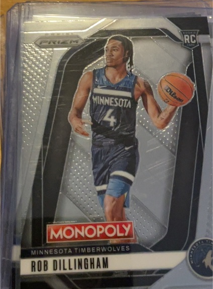 2024-25 Panini Prizm Monopoly #90 Rob Dillingham — front