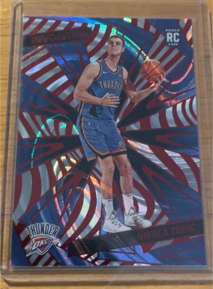 2024-25 Panini Revolution #133 Nikola Topic — front