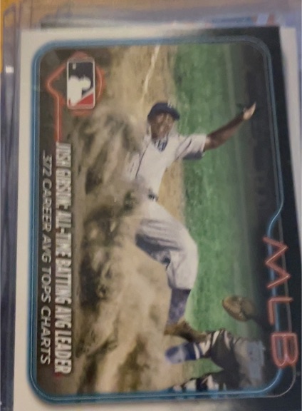 2024 Topps Update #US191 Josh Gibson — front