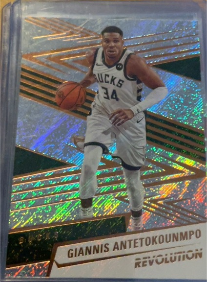 2024-25 Panini Revolution #3 Giannis Antetokounmpo — front