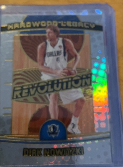 2024-25 Panini Revolution #12 Dirk Nowitzki Hardwood Legacy — front