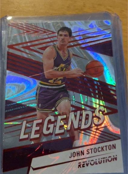 2024-25 Panini Revolution #154 John Stockton — front