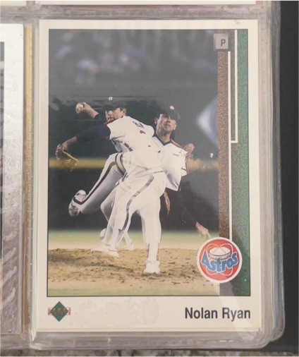 1989 Upper Deck #145 Nolan Ryan — front