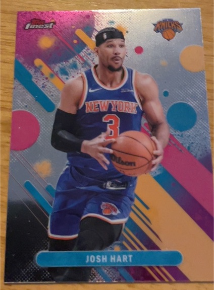 2025-26 Topps Finest #28 Josh Hart — front