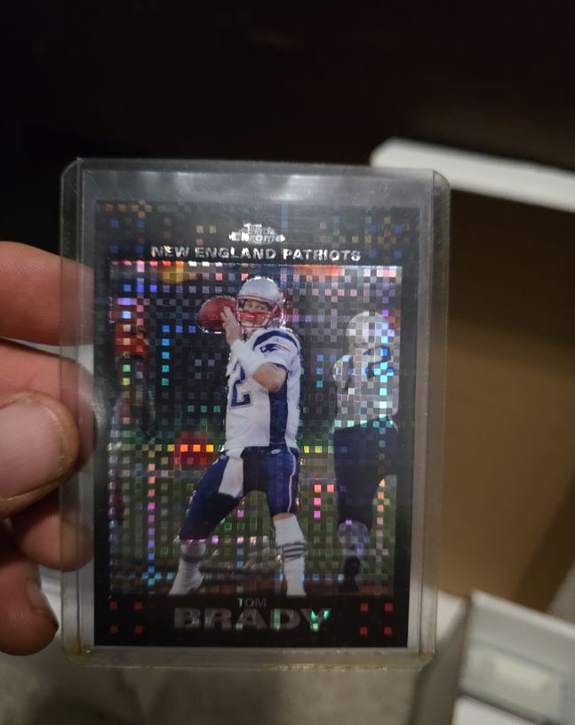 2007 Topps Chrome #TC6 Tom Brady — front
