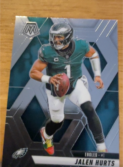 2025 Panini Mosaic #1 Jalen Hurts — front
