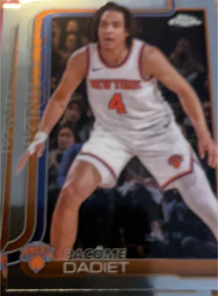 2025-26 Topps Chrome #111 Pacome Dadiet — front