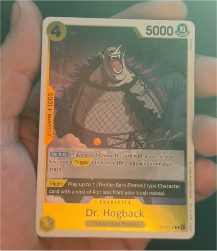 One Piece Card Game OP14-110 Dr. Hogback — front