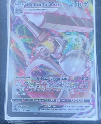 2022 Pokémon GO #048 Melmetal VMAX — front