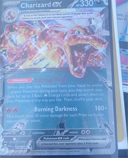 2024 Pokémon Scarlet & Violet #054 Charizard ex — front