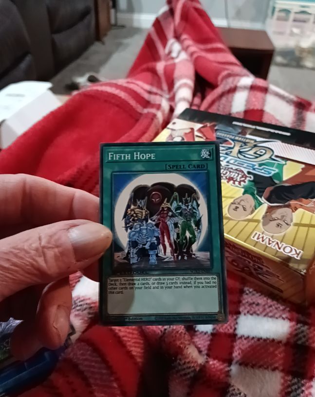 2019 Yu-Gi-Oh! Tactical Evolution #TAEV-EN045 Fifth Hope — front