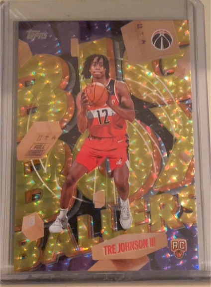 2025-26 Topps Big Box Ballers #BB-6 Tre Johnson III — front