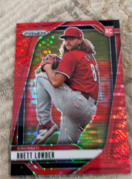 2025 Panini Prizm #268 Rhett Lowder — front