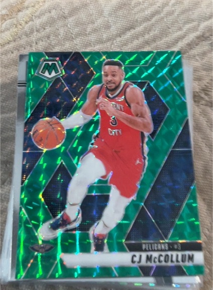 2024-25 Panini Mosaic #191 CJ McCollum — front