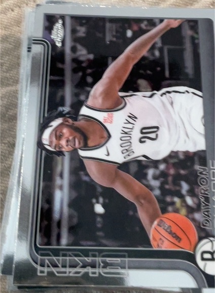2025-26 Topps Chrome #74 Day'Ron Sharpe — front