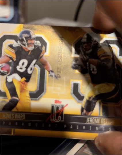2024 Topps Signature Class Paramount Pairings #PP-9 Hines Ward & Jerome Bettis — front