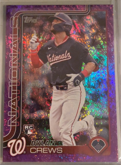 2025 Topps Series 1 #74 Dylan Crews — front