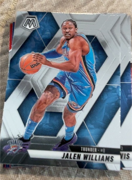2024-25 Panini Mosaic #150 Jalen Williams — front