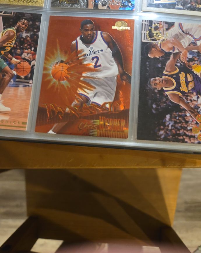1994 Skybox #2 Chris Webber — front