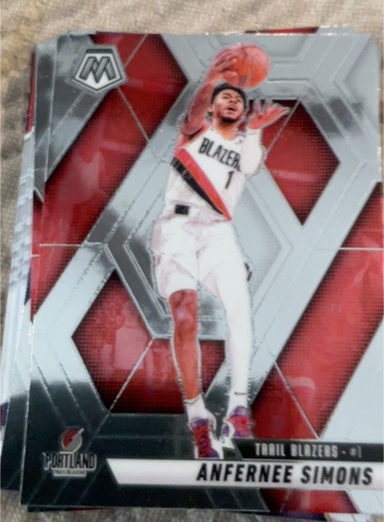 2024-25 Panini Mosaic #39 Anfernee Simons — front