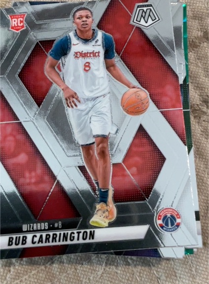 2024-25 Panini Mosaic #206 Bub Carrington — front