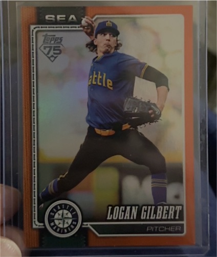 2025 Topps 75 #235 Logan Gilbert — front