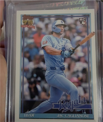 2026 Topps Series 1 1991 Topps #T91-42 Jac Caglianone — front