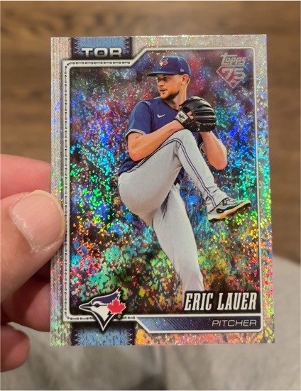 2026 Topps Series 1 #175 Eric Lauer — front