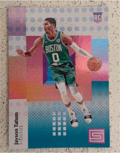 2017-18 Panini Status #128 Jayson Tatum — front
