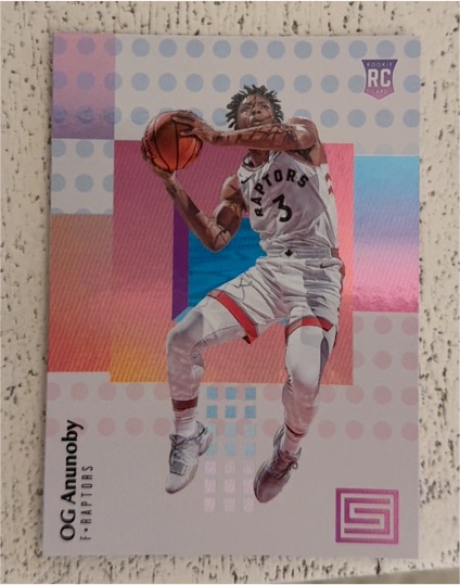 2017-18 Panini Status #126 OG Anunoby — front