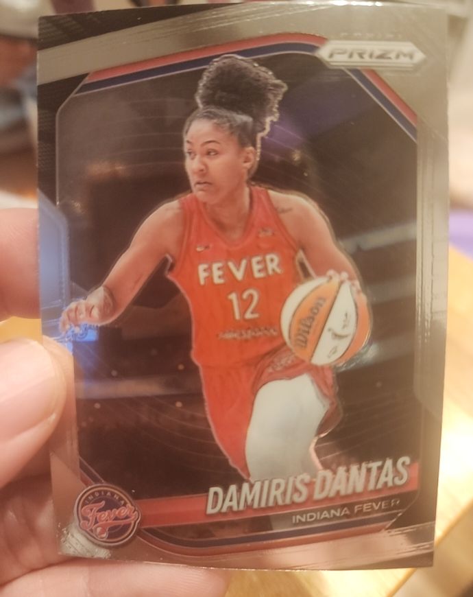 2025 Panini Prizm WNBA #42 Damiris Dantas — front