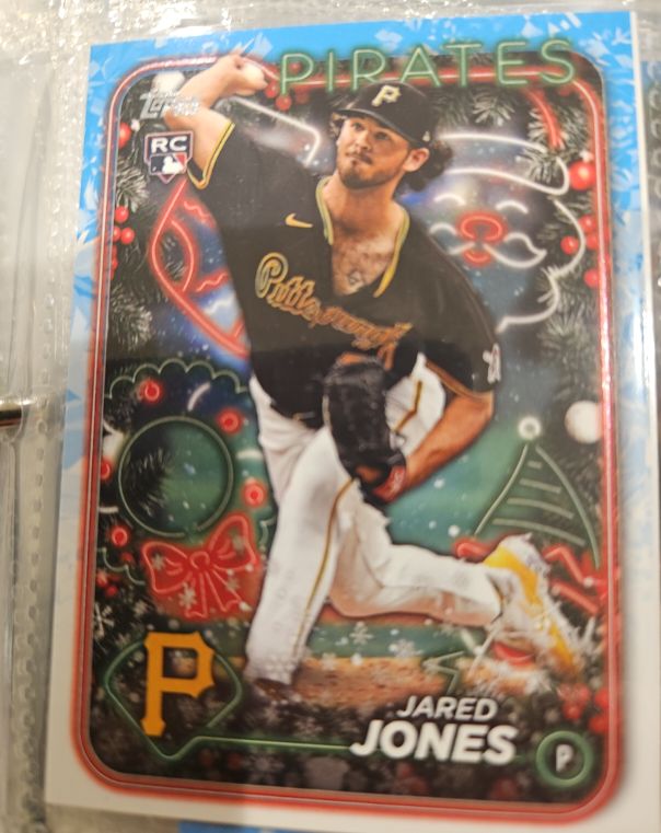 2024 Topps Holiday #H147 Jared Jones — front