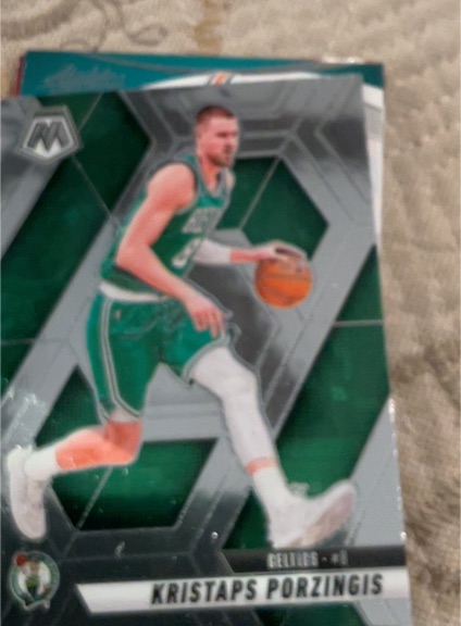 2023-24 Panini Mosaic #169 Kristaps Porzingis — front