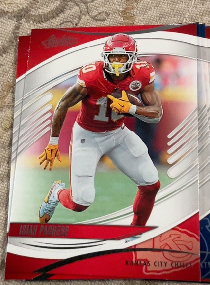 2025 Panini Absolute Football #92 Isiah Pacheco — front