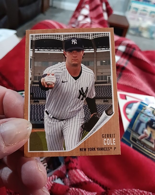 2021 Topps Archives #54 Gerrit Cole — front