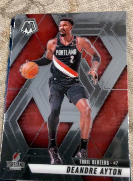 2024-25 Panini Mosaic #87 Deandre Ayton — front