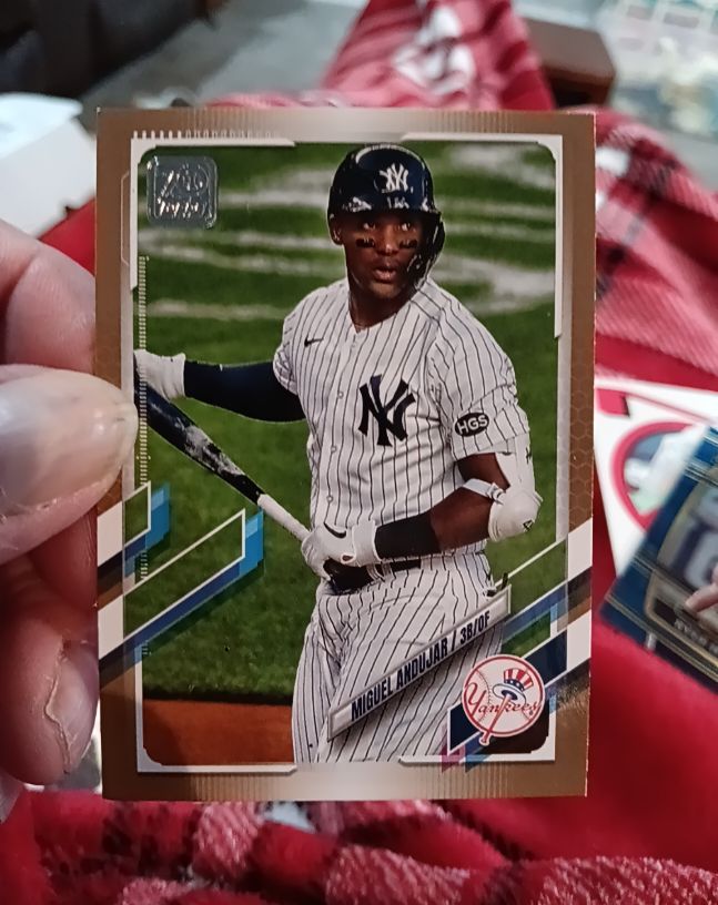 2021 Topps Series 1 #30 Miguel Andujar — front