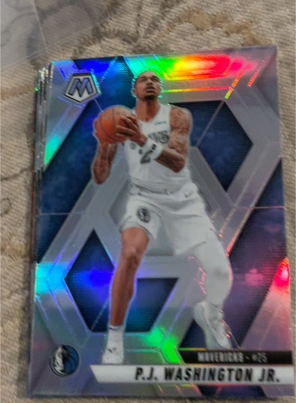 2024-25 Panini Mosaic #134 P.J. Washington Jr. — front