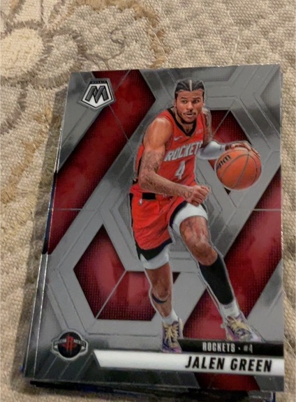 2024-25 Panini Mosaic #131 Jalen Green — front
