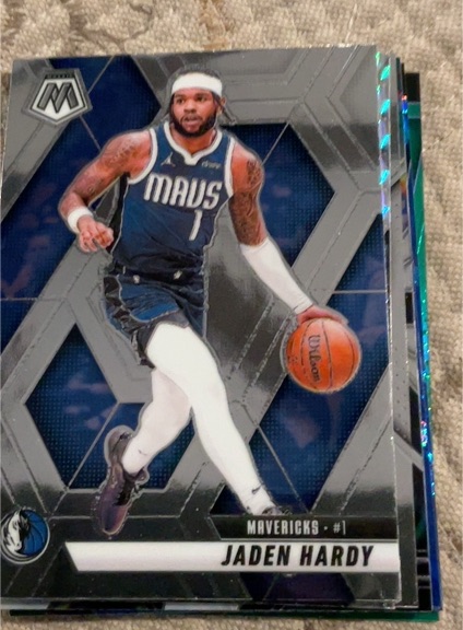 2024-25 Panini Mosaic #99 Jaden Hardy — front
