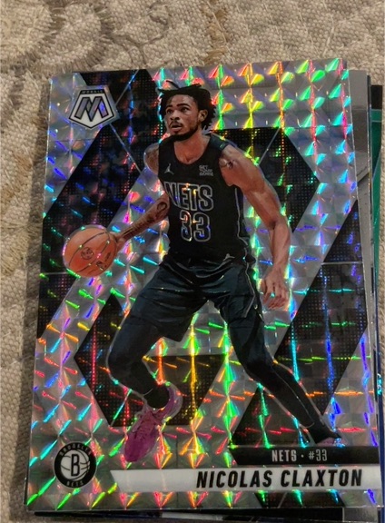 2024-25 Panini Mosaic #106 Nicolas Claxton — front
