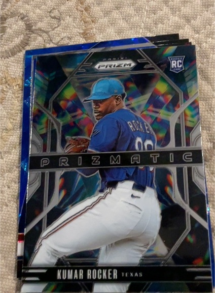 2025 Panini Prizm #19 Kumar Rocker Prizmatic — front